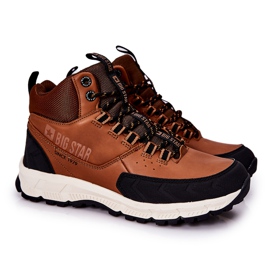 Scarpe sportive alte Big Star II174179 Marrone nero 2