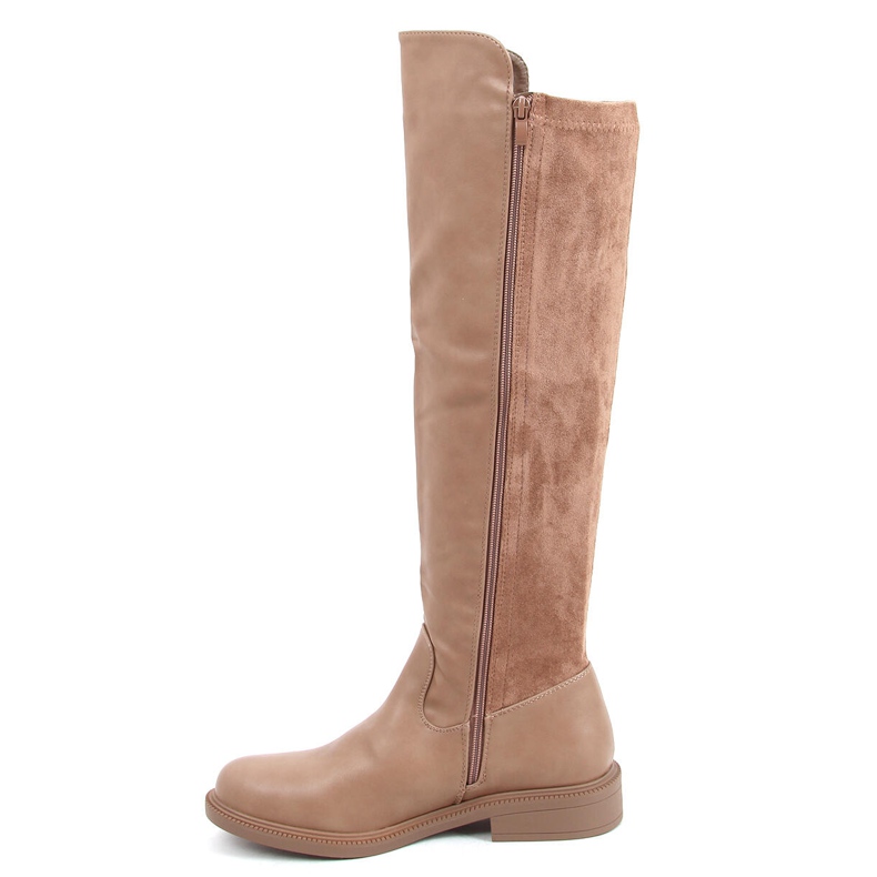 Stivali da equitazione da donna Arles Khaki beige cachi 1