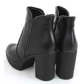 Thea Stivaletti neri con tacco alto nero 2