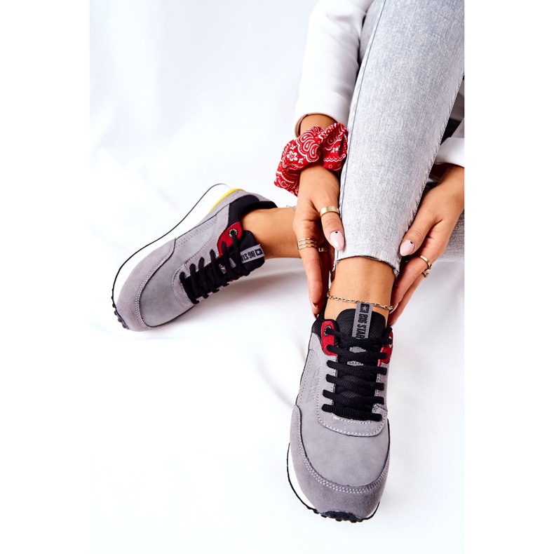 Scarpe Sportive Memory Foam Big Star II274406 Grigio 2