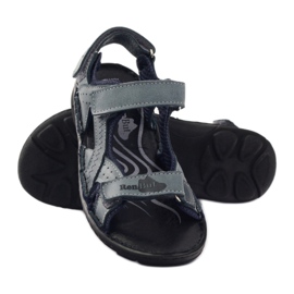 Sandali elastici Ren But 4256 grigi grigio multicolore 3