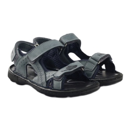 Sandali elastici Ren But 4256 grigi grigio multicolore 4