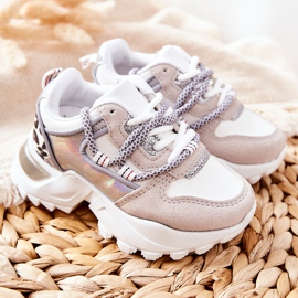 FR1 Scarpe Sportive Bambini Sneakers Bianco Rommie multicolore 1