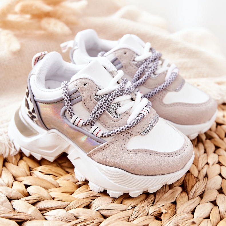 FR1 Scarpe Sportive Bambini Sneakers Bianco Rommie bianca multicolore 1