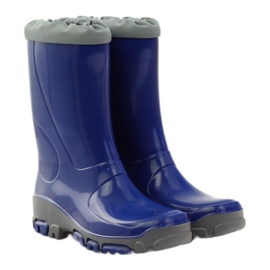 Galosce agli ioni d'argento Ren But fiordaliso blu grigio 4