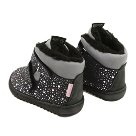 Stivali Impermeabili con Rosa Rosa TE-POR Mazurek 1360 grigio 4