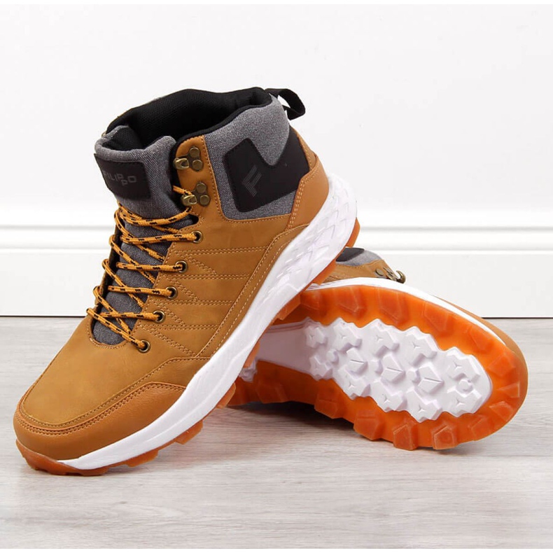 Filippo M PAW295B Scarpe da trekking cammello marrone 1