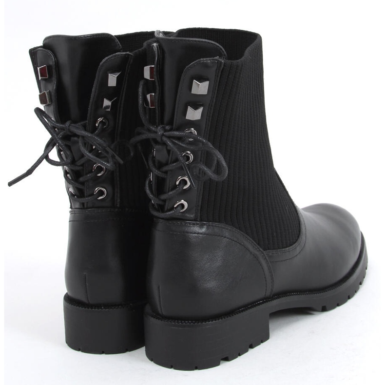 Stivaletti con tomaia a calzino Ryno Black nero 1