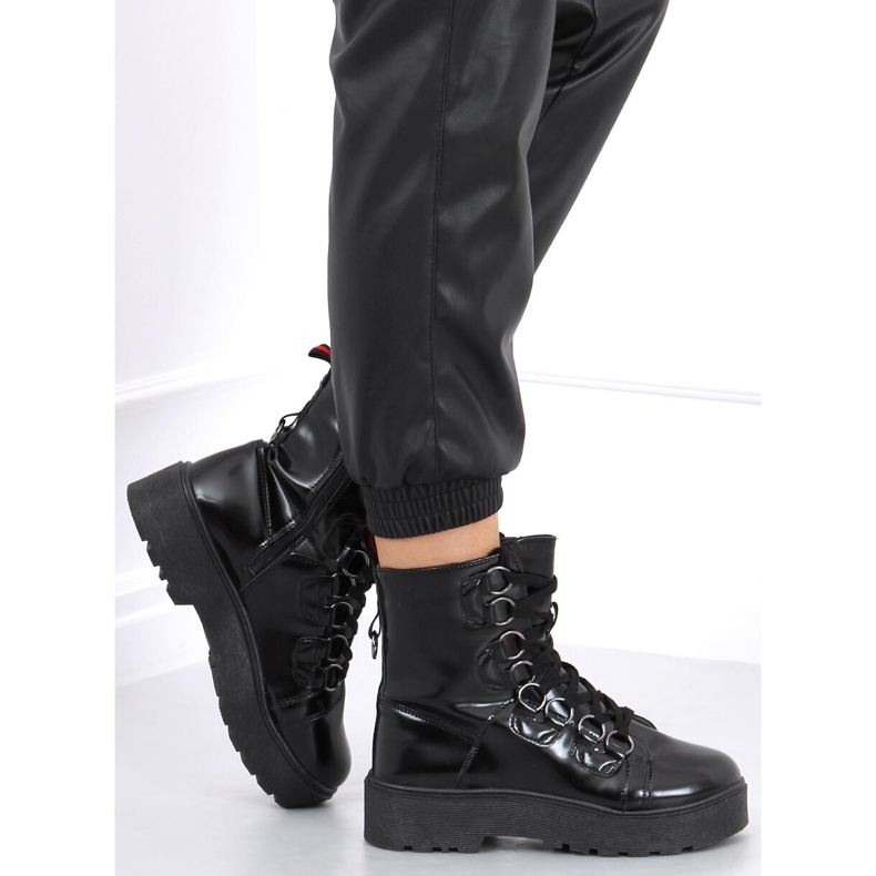 Stivali stringati Hean Negro nero 2