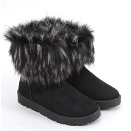 Doposci con pelliccia di Else Black nero 2