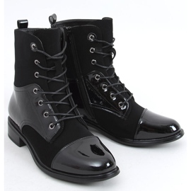 Stivali in vernice Nina Black nero 1