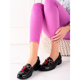 Filippo Scarpe in pelle laccata nero 1