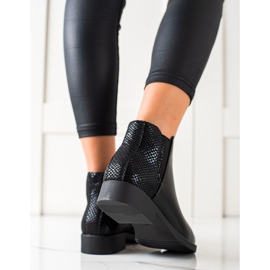 J. Star Stivali neri classici nero 2