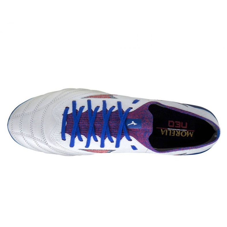 Scarpe da calcio Mizuno Morelia Neo Iii Beta Elite Mix M P1GC219162 bianco bianco 2