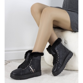 Bernal sneakers invernali nere nero 1