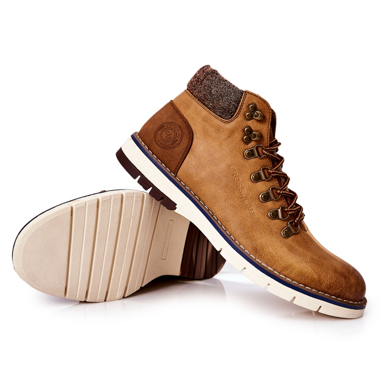Scarpe Trekking Uomo Cross Jeans EE1R4078C Camel marrone 2