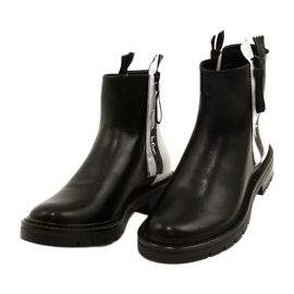 Stivali in bianco e nero da donna Lee Cooper LCJ-21-47-0650LA 3