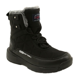 Stivali da neve femminile su softshell Lee Cooper LCJ-21-17-0590L nero nero 1