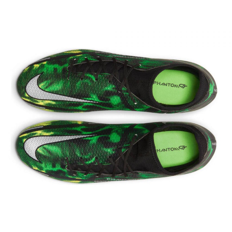 Scarpa da calcio Nike Phantom GT2 Academy Df Sw Mg M DM0719-003 multicolore verde 2