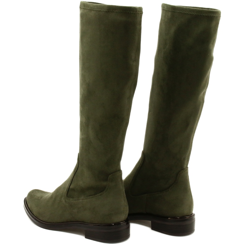 Stivali donna Caprice 25512-27 737 oliva elasticizzato verde 3