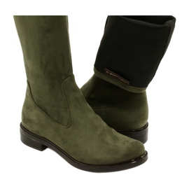 Stivali donna Caprice 25512-27 737 oliva elasticizzato verde 5