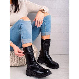 Stivali classici Sergio Leone nero 1