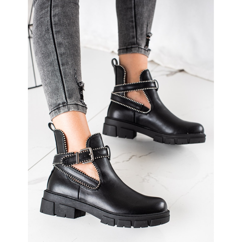 Bestelle Lavoratori della moda slip-on nero 2