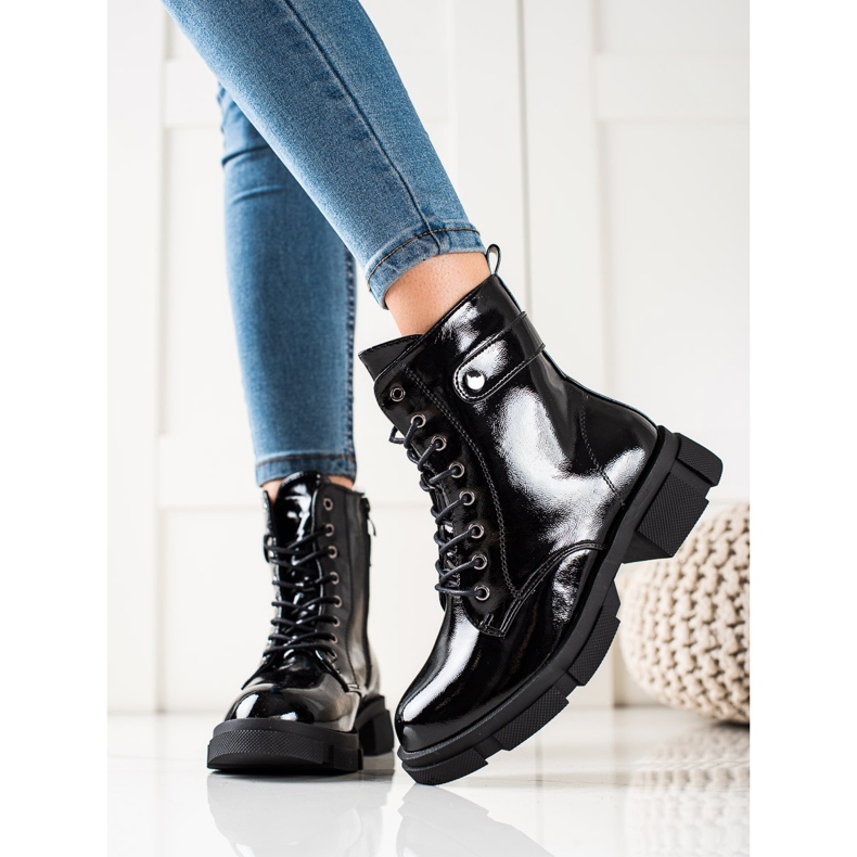 Goodin Operai Classici Laccati nero 2