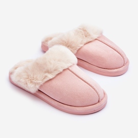 Pantofole da Donna Pantofole con Pelliccia Pinky rosa 1