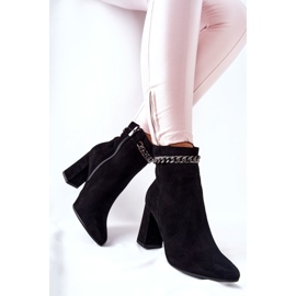 Stivali Alti in Pelle Laura Messi Nero 2203 2