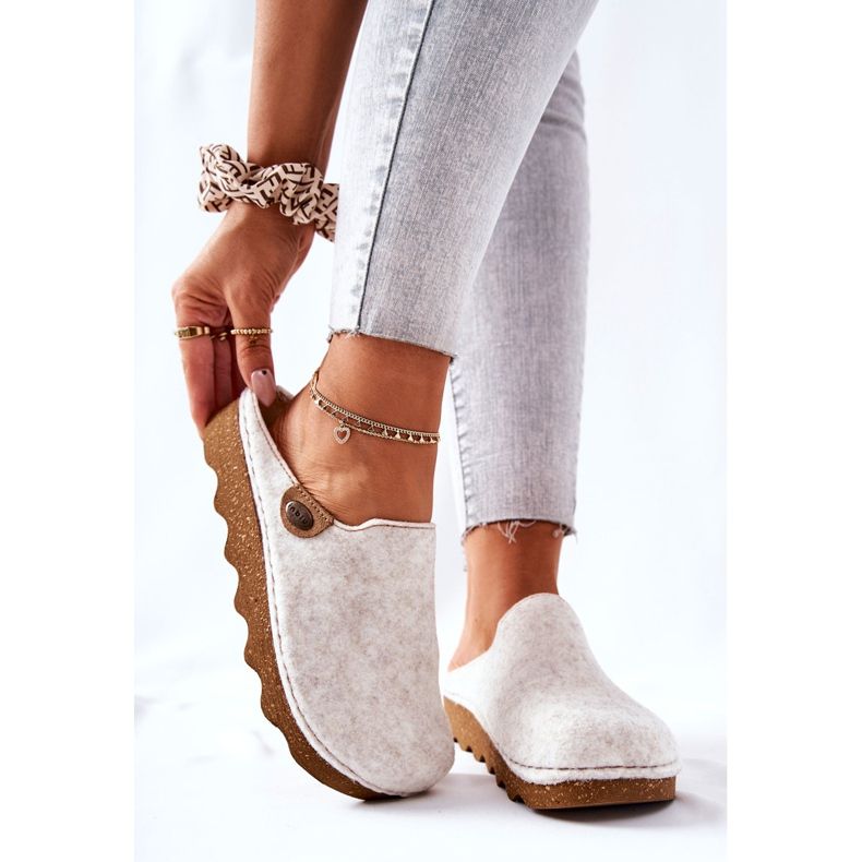 Pantofole Profilattiche Inblu Pantofole Beige DK20FE01W 1