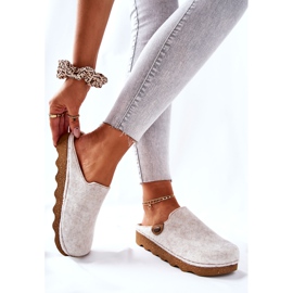 Pantofole Profilattiche Inblu Pantofole Beige DK20FE01W 2