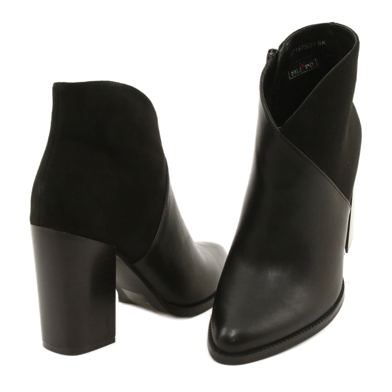 Stivali sul palo Nero Filippo DBT1575 / 21 BK 5