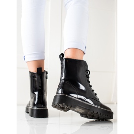 Vinceza Trappers eleganti e caldi nero 1