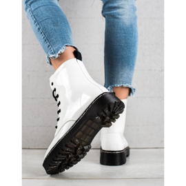 Vinceza Trappers eleganti e caldi bianco 1