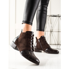 W. Potocki Eleganti stivali Potocki marrone 1