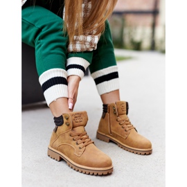 PH1 Trappers isolati da donna con cerniera, Camel Lenox marrone 1