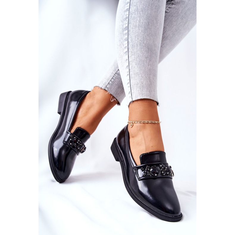 PG1 Scarpe Con Striscia Nera Valisso Decorativa nero 2