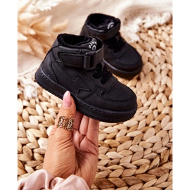 PA1 Scarpe Sportive Alte Da Bambino Nere Clafi nero 5