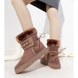 Stivali da neve donna rosa Almendra 1