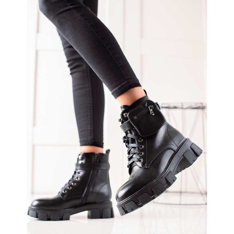 Doli-Berry Operai neri con tasca nero 1