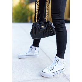 Sneakers Alte Sulla Piattaforma Big Star II274014 Bianca 2