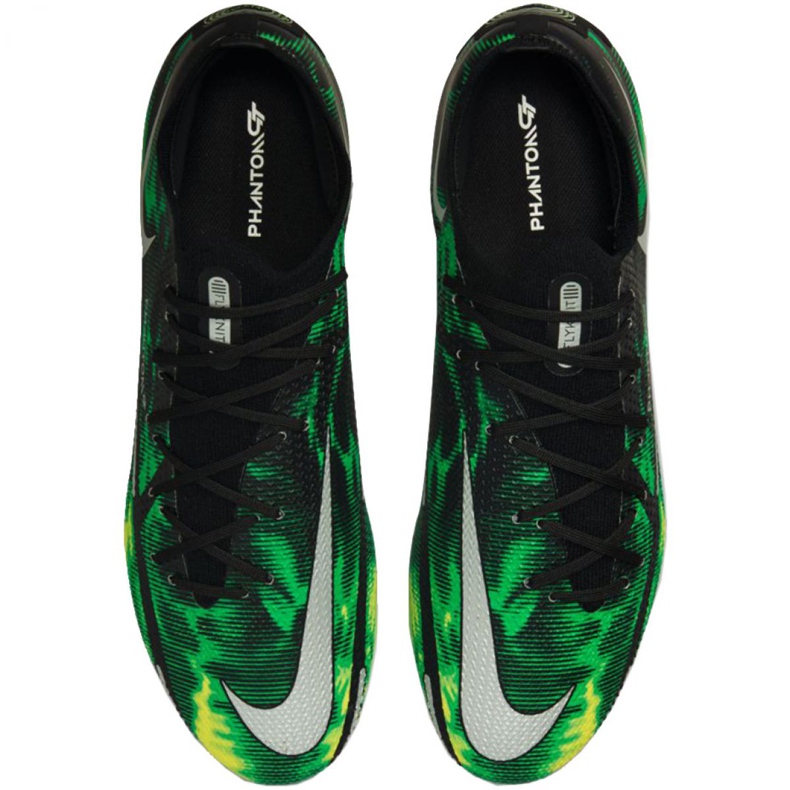 Nike Phantom GT2 Pro Fg Sw M DM0734 003 scarpe da calcio multicolore verde 1