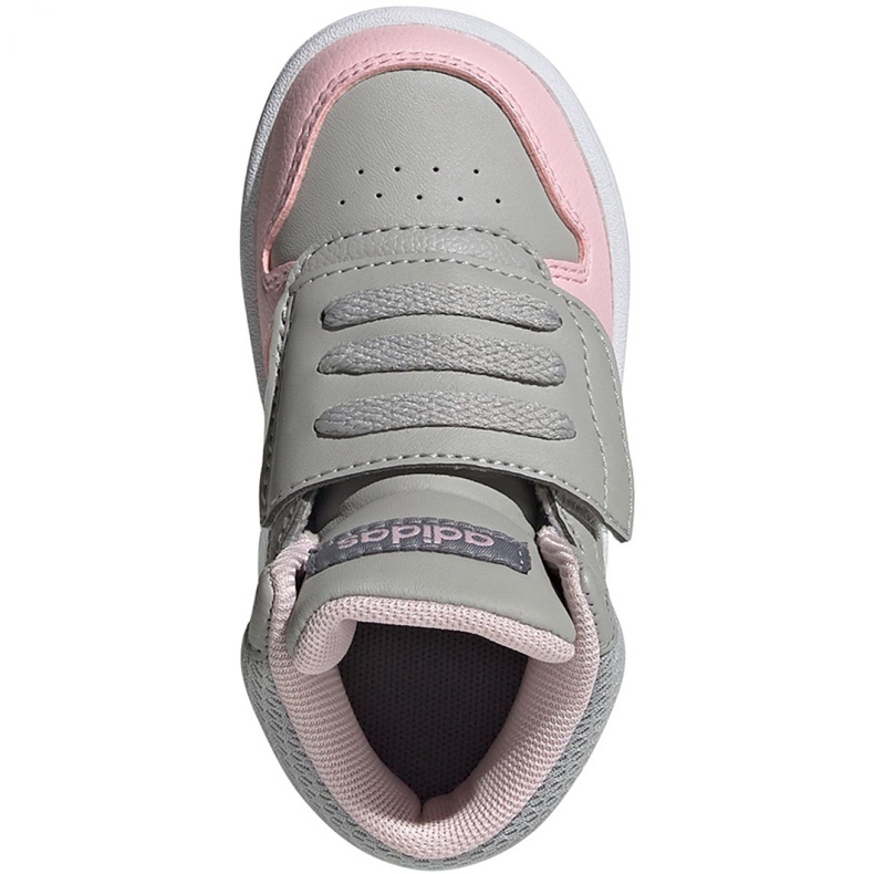Adidas Hoops Mid 2.0 I Jr GZ7779 scarpe bianca 1