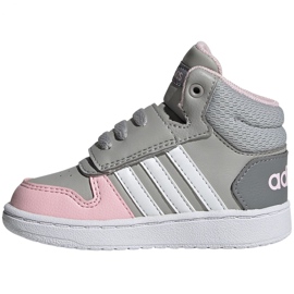Adidas Hoops Mid 2.0 I Jr GZ7779 scarpe bianco 2