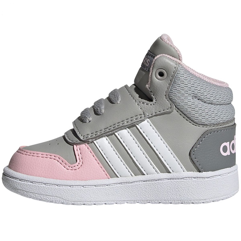 Adidas Hoops Mid 2.0 I Jr GZ7779 scarpe bianca 2