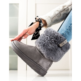 Doposci da donna Big Star II274128 grigio 1