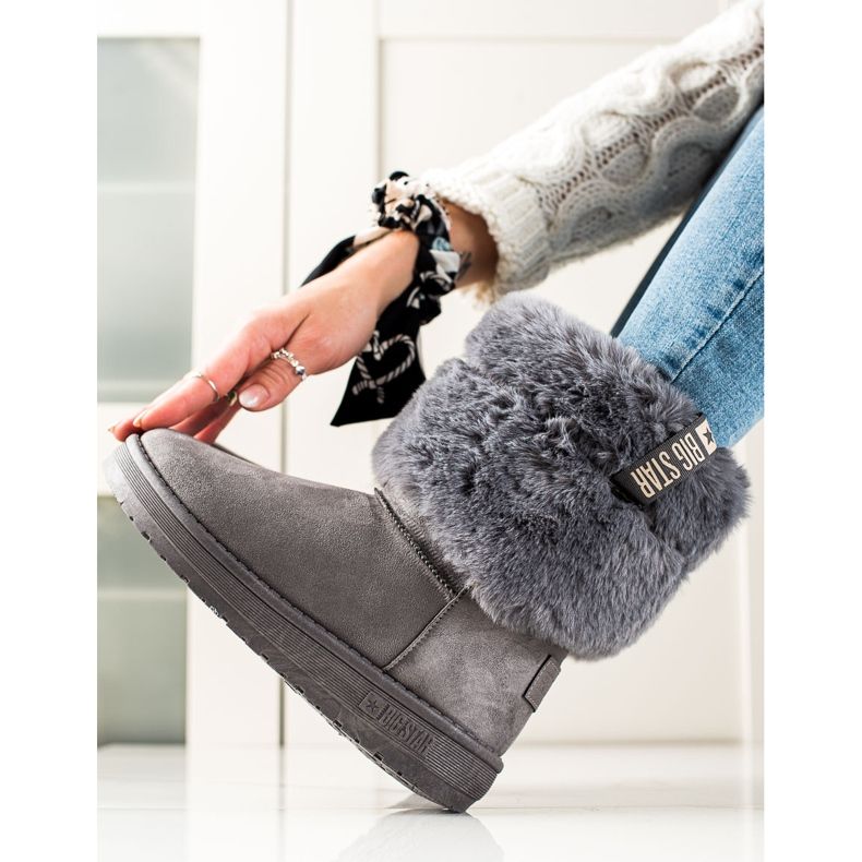 Doposci da donna Big Star II274128 grigio 1
