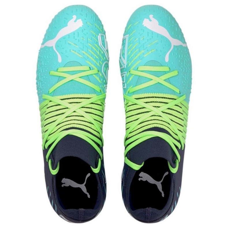 Scarpe da calcio Puma Future Z 3.2 Fg Ag M 106486 02 multicolore verde 1