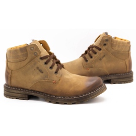 ABIS Calde scarpe da uomo 197 marroni marrone 4